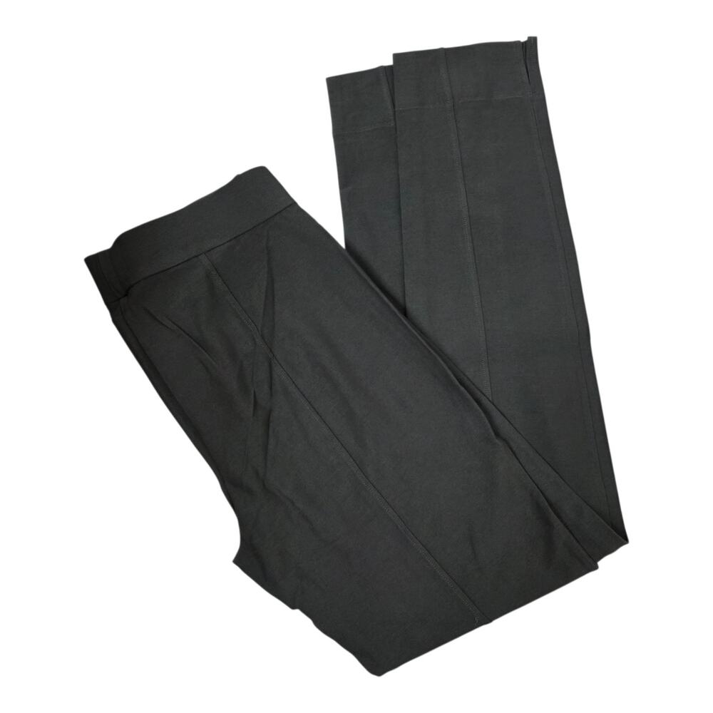 New MSRP $178 Eileen Fisher Washable Crepe Ponte Slim Pants Size Small Gray - Picture 3 of 9
